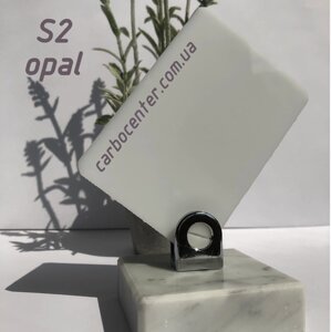 Монолітний полікарбонат 2 мм опал ТМ OSCAR-PR SOLID розміром 1.025x1.025 м /Сербія/