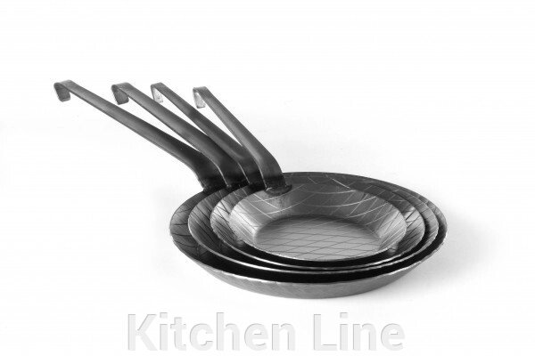 Cковорода з прокатної сталі Ø200 від компанії Kitchen Line - фото 1