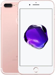 Apple iPhone 7 Plus 128GB/256GB (Black/Jet Black/Gold/Silver/Rose Gold/Red) (Refurbished) Рожевий золотий