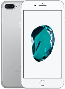Apple iPhone 7 Plus 128GB/256GB (Black/Jet Black/Gold/Silver/Rose Gold/Red) (Refurbished) Срібний