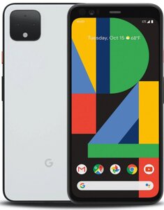Смартфон Google Pixel 4 XL 6/128Gb Just Black / Clearly White / Oh So Orange Білий