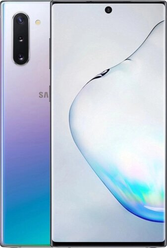 Смартфон Samsung Galaxy Note 10 256 Gb SM-N970F/DS DUOS (Black/White/Aura Glow) Веселка