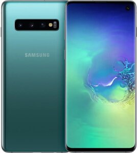 Смартфон Samsung Galaxy S10 8/128GB (Black / Blue / Green / White / Orange) SM-G973U Зелений