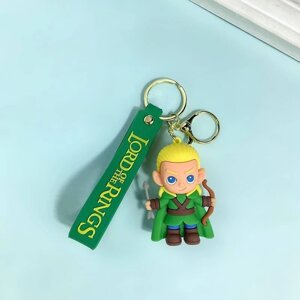 Брелок "Леголас", "Володар перснів" 12см, силіконовий, з карабіном