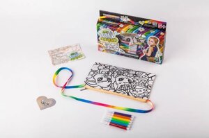 Набір для творчості "My Color Clutch", клатч-пенал розмальовка, фломастери, в кор. 22*15*3см (18шт)