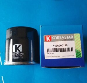 Фільтр оливний CK, джили ск, MK, джили мк, LIFAN, ліфан520 koreastar, чері істар E020800005