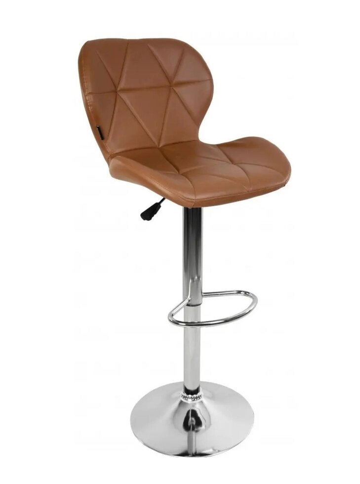 Барне крісло з спинкою Bonro B-087. Колір коричневий. від компанії Інтернет-магазин "мегасфера" - фото 1