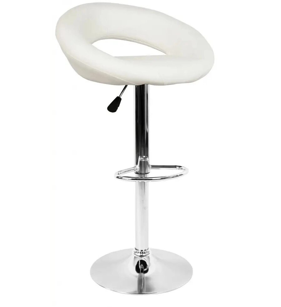 Барне крісло з спиною HOKER BONRO 070. Білий колір. від компанії Інтернет-магазин "мегасфера" - фото 1