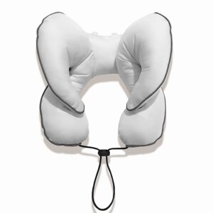 Дитяча ортопедична подушка для автокрісла або коляски Baby Travel Classic Pillow. Різні кольори. Колір білий