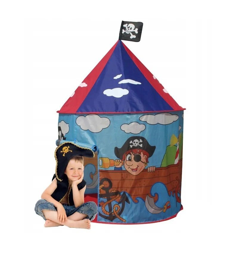 Дитяча ігрова палатка Піратський будиночок-корабель I-Play від компанії Інтернет-магазин "мегасфера" - фото 1