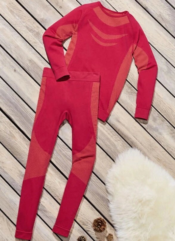 Дитяча термобілизна Crivit розмір 134/140 колір червоний від компанії Інтернет-магазин "мегасфера" - фото 1