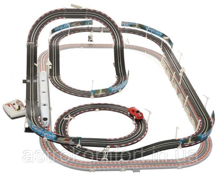 Дитяча залізниця і автотрек Cowa Racing 630см від компанії Інтернет-магазин "мегасфера" - фото 1