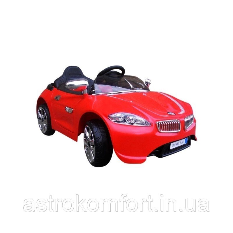 Електромобіль Cabrio B3. Колір червоний від компанії Інтернет-магазин "мегасфера" - фото 1