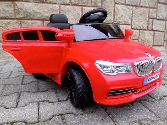 Електромобіль дитячий Cabrio В4 з м'якими колесами EVA. Колір червоний від компанії Інтернет-магазин "мегасфера" - фото 1