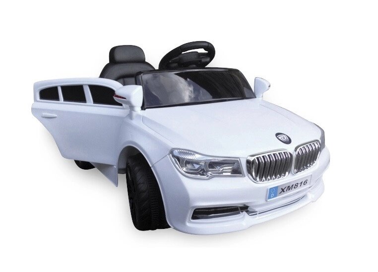 Електромобіль для дітей Cabrio В4. Колір білий від компанії Інтернет-магазин "мегасфера" - фото 1