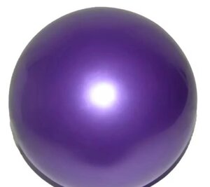 Гладкий м'яч для художньої гімнастики діаметр 15 см. Колір фіолетовий матовий