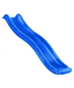 Горка детская пластиковая скользкая спуск 1,75 метра. Зеленый, синий, антрацит Антрацит