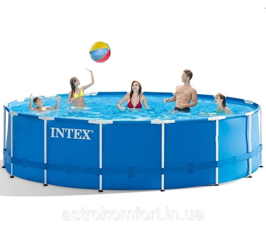 Каркасний басейн Intex, 457х122 см (чаша, каркас) від компанії Інтернет-магазин "мегасфера" - фото 1