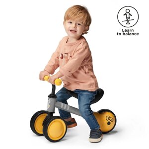 Каталка-біговел для малюків Kinderkraft Cutie Turquoise Бірюзовий колір