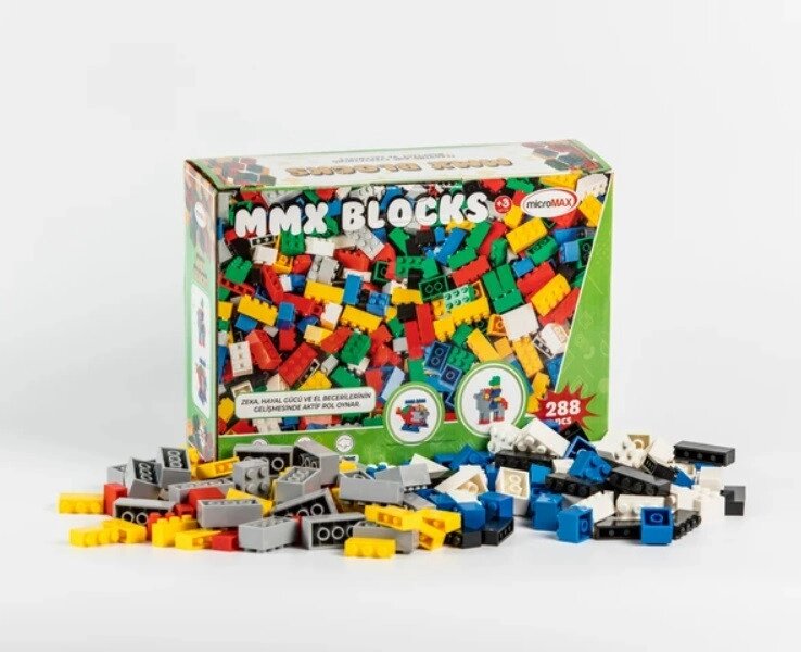 Конструктор для дітей MMX BLOCKS 288 деталей у коробці Micromax від компанії Інтернет-магазин "мегасфера" - фото 1