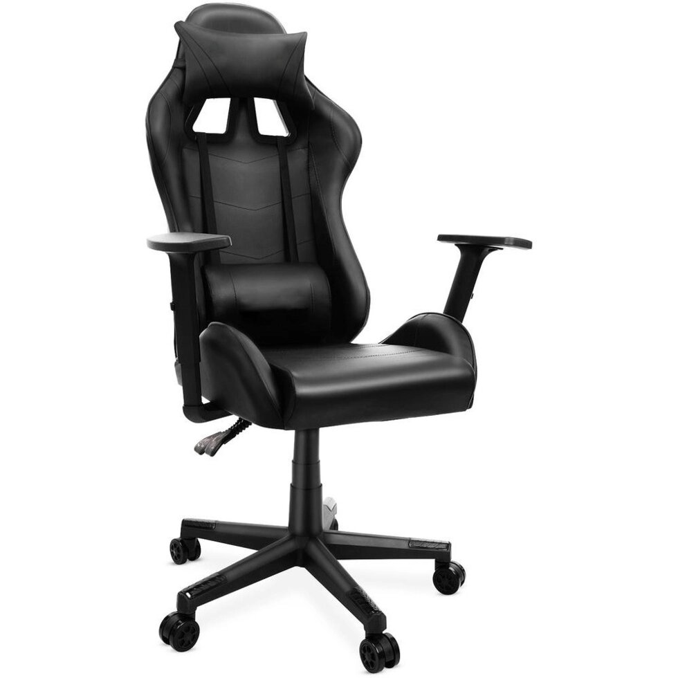 Крісло геймерське ігрове Bonro Elite чорний колір від компанії Інтернет-магазин "мегасфера" - фото 1