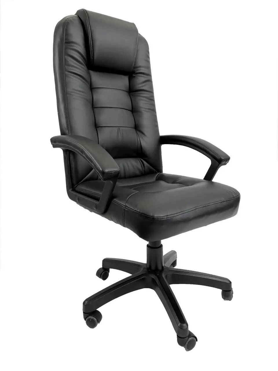 Крісло комп'ютерне офісне чорне 7410 від компанії Інтернет-магазин "мегасфера" - фото 1