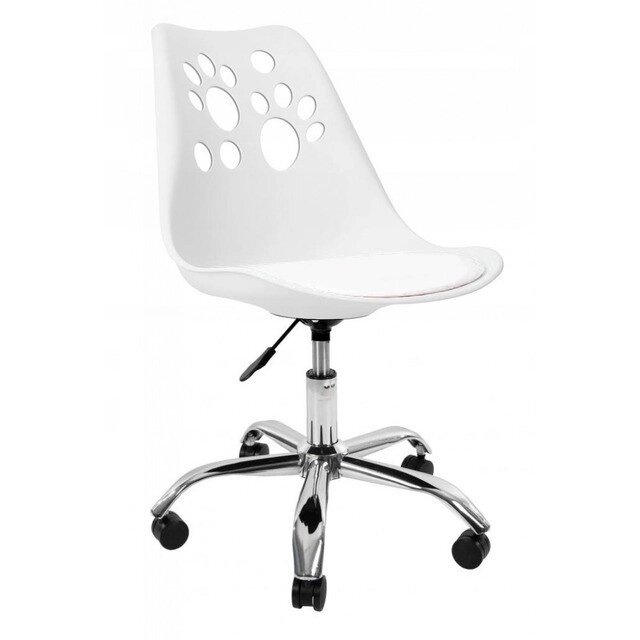 Крісло офісне для комп'ютера Bonro B-881 білий компьтерний стілець від компанії Інтернет-магазин "мегасфера" - фото 1