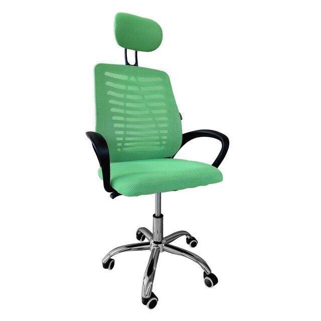 Крісло офісне комп'ютерне Bonro B-6200 зелений колір від компанії Інтернет-магазин "мегасфера" - фото 1
