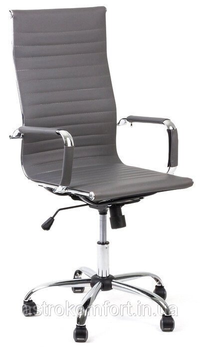 Крісло офісне комп'ютерне Exclusive сірий від компанії Інтернет-магазин "мегасфера" - фото 1