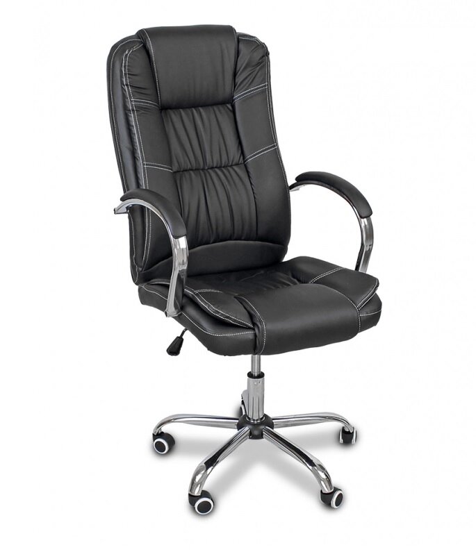 Крісло офісне комп'ютерне Maxi Just Sit. Колір чорний. від компанії Інтернет-магазин "мегасфера" - фото 1