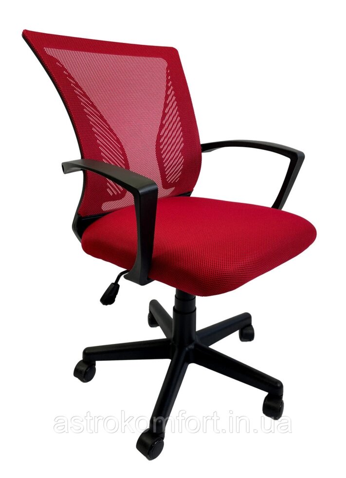 Крісло офісне комп'ютерне Star C487 червоний від компанії Інтернет-магазин "мегасфера" - фото 1