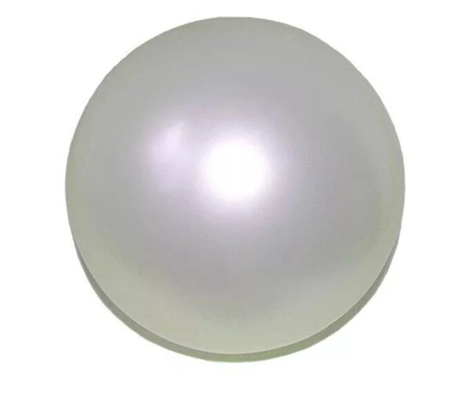 М'яч для художньої гімнастики матовий діаметром 19см. Колір сірий глянцевий від компанії Інтернет-магазин "мегасфера" - фото 1