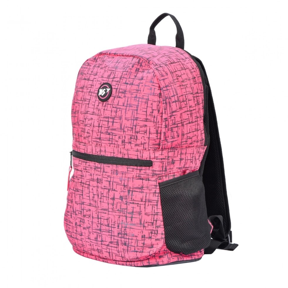 Молодий рюкзак YES R-09 compact Reflective 558506 рожевий від компанії Інтернет-магазин "мегасфера" - фото 1