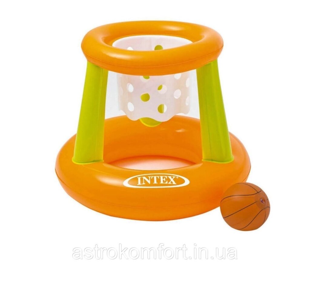 Надувна гра на воді Intex "Баскетбол" 67х55 см від компанії Інтернет-магазин "мегасфера" - фото 1