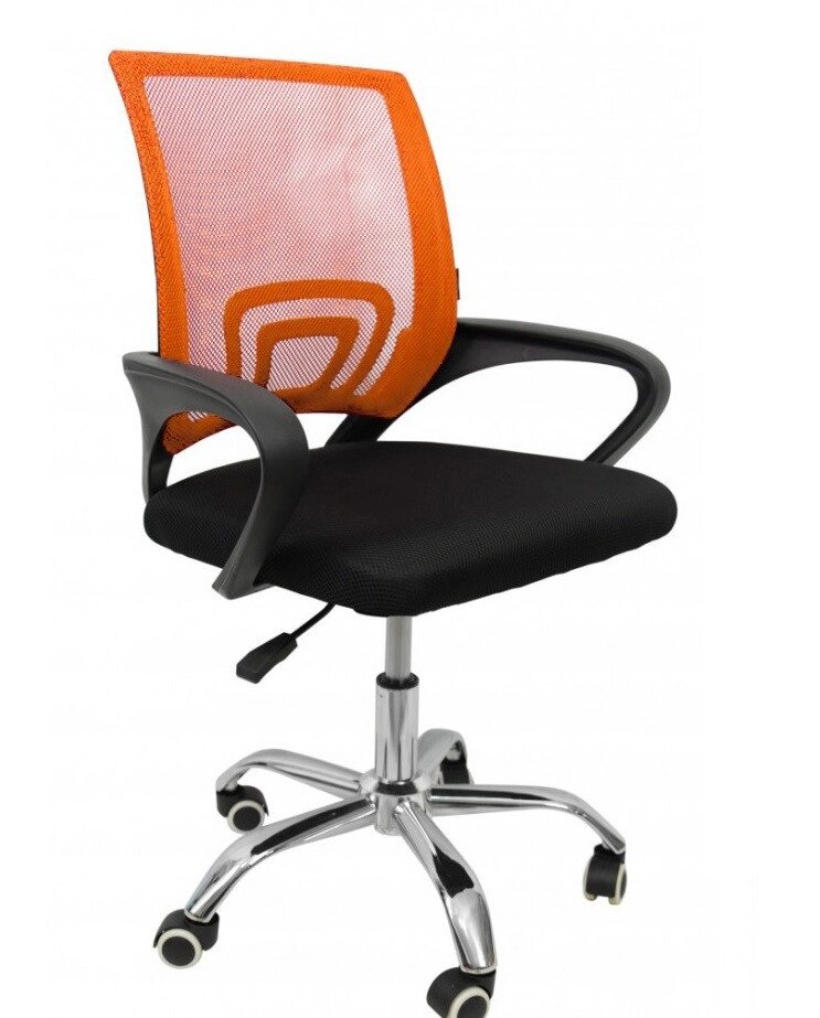 Офісне крісло Бонро B-619. Колір помаранчевий. від компанії Інтернет-магазин "мегасфера" - фото 1
