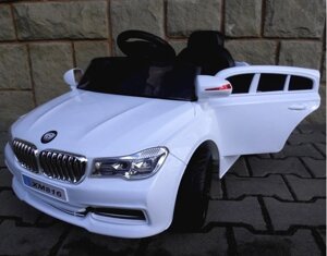 Електромобіль для дітей Cabrio В4 з м'якими колесами EVA. Колір білий