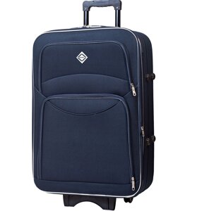 Велика дорожня валіза Bonro Style синій колір
