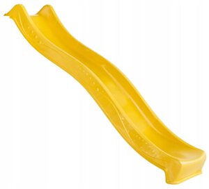 Гірка дитяча пластикова, спуск 2,2 метра. Колір жовтий. KBT Бельгія.