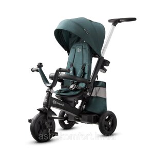 Триколісний велосипед Kinderkraft Easytwist Midnight Green (KKRETWIGRE0000)