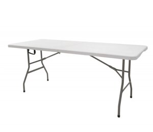 Складаний туристичний стіл для пікніка банкету для дому Bonro BS 180 см колір білий