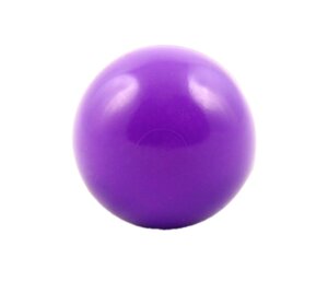 Гладкий м'яч для художньої гімнастики діаметр 15 см. Колір фіолетовий матовий