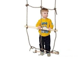 Підвісна сходи подвійна WCG для дитячого майданчика