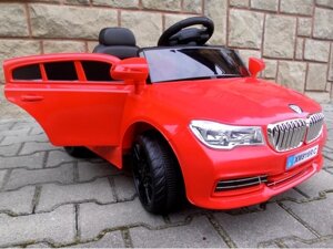 Електромобіль дитячий Cabrio В4 з м'якими колесами EVA. Колір червоний