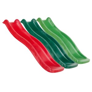 Горка детская пластиковая скользкая спуск 1,75 метра. Зеленый, синий, антрацит Зеленый