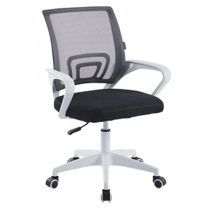 Комп'ютерне крісло для дому та офісу Bonro BN-619 чорне з білим