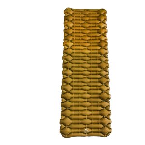 Великий надувний каремат похідний, туристичний надувний килимок WCG для кемпінгу (жовтий)