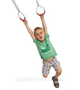 Металеві спортивні кільця на мотузках (акробатичні кільця) KBT Бельгія в Києві от компании Интернет-магазин "МегаСфера"
