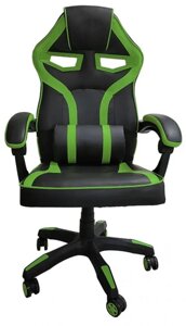 Ігрове геймерське крісло Bonro B-827. Колір зелений