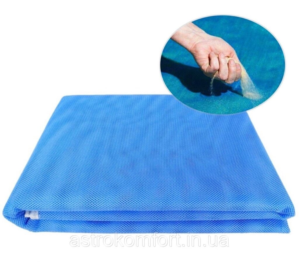 Пляжний килимок IntexPool 72599 "Анти-пісок", 200х150 см, блакитний від компанії Інтернет-магазин "мегасфера" - фото 1