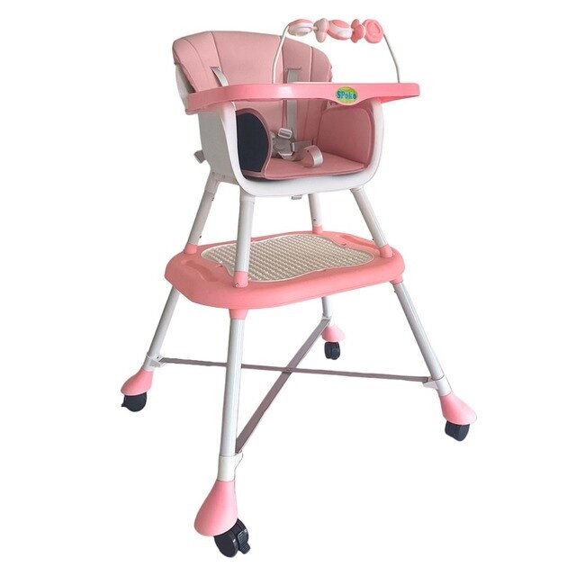 Рожевий стільчик для годування дитини SPOKO SP-08 рожевий від компанії Інтернет-магазин "мегасфера" - фото 1